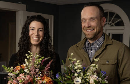 Meghan Cicchi, RN, and Matthew Paille, RN